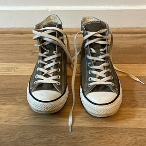 High Top Converse - Chuck Taylor, Charcoal